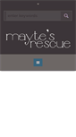 Mobile Screenshot of maytesrescue.com